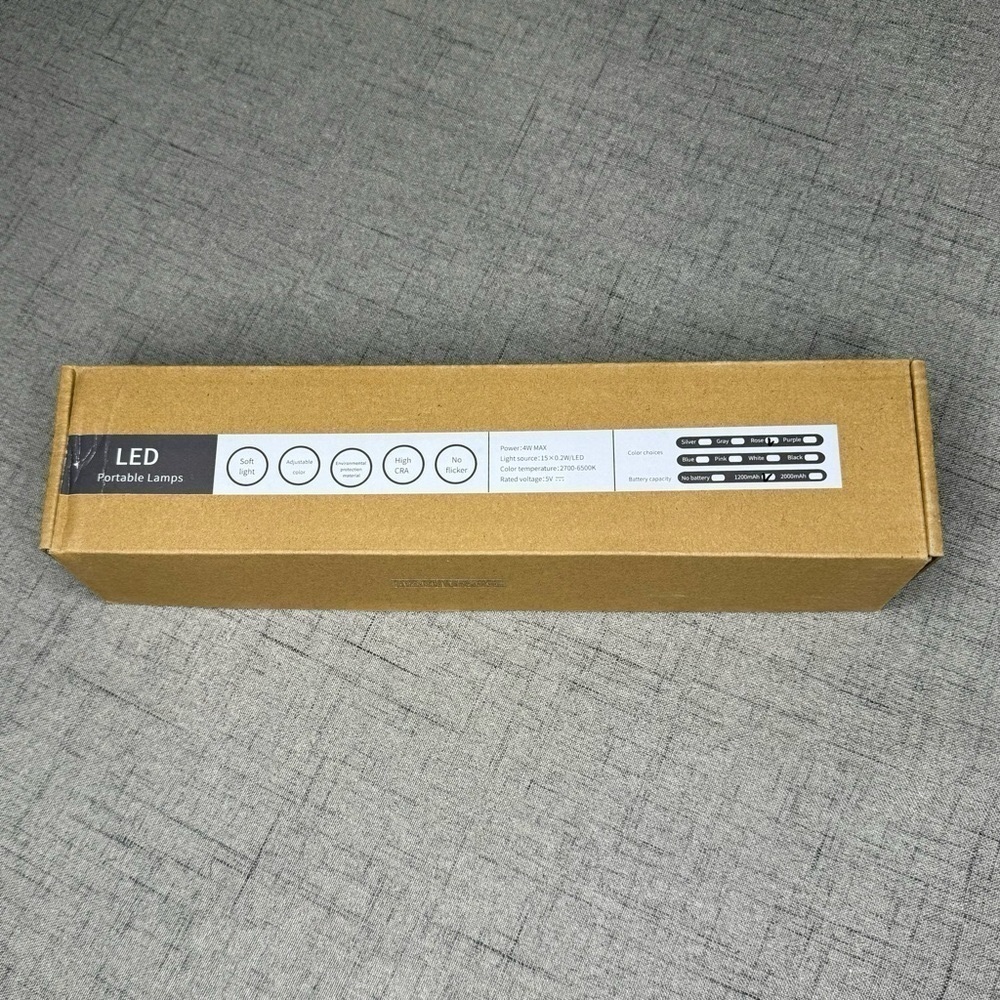 Sparkle & Co. LED Portable Desk Lamp Rechargeable Desk Light Nwt - Picture 6 of 10